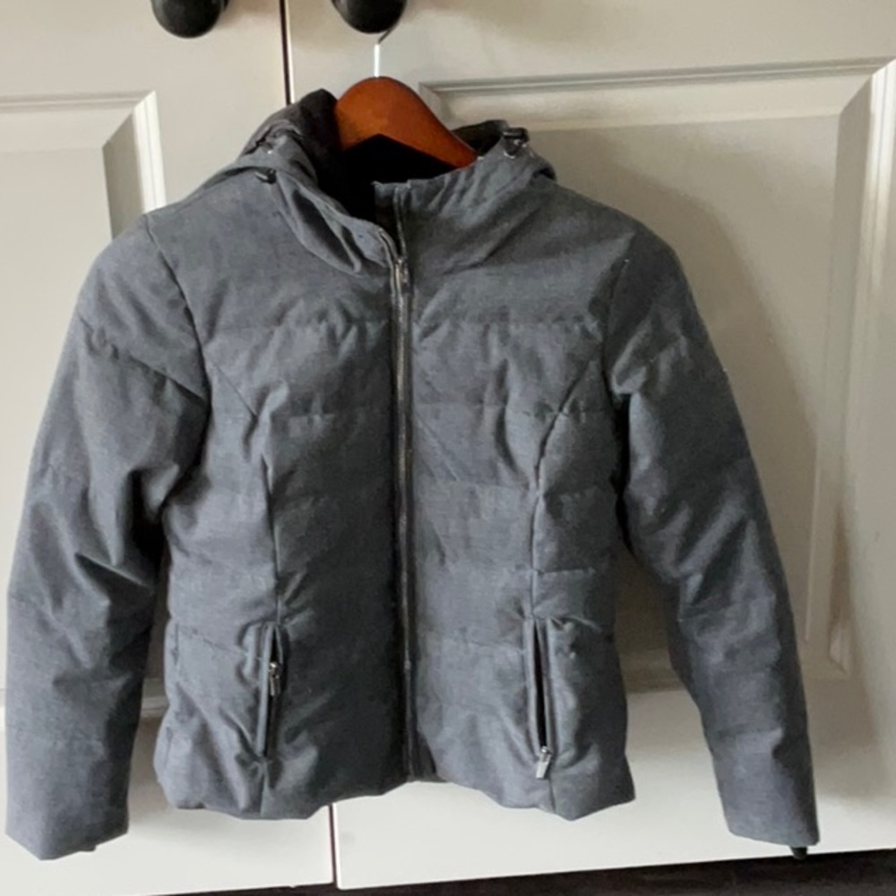 Obermeyer Charcoal Puffer Jacket